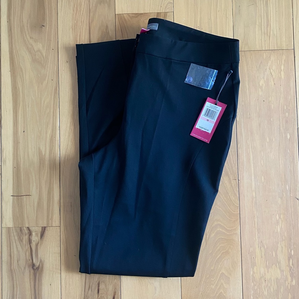 NWT Vince Camuto Essentials Rich Black Pants